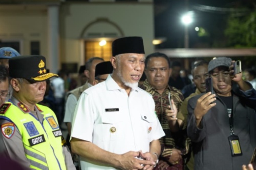 Gubernur Sumbar Terbitkan Surat Edaran Larangan Perayaan Tahun Baru 2025, Ajak Masyarakat Lebih Bermakna