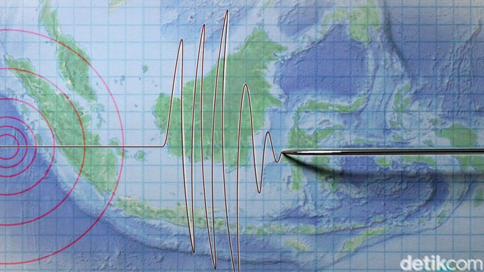 Sebelumnya BMKG melaporkan gempa di Pangandaran M 4