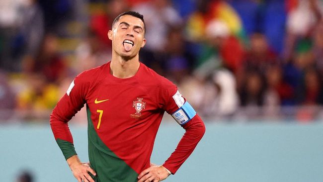 Kapten timnas Portugal Cristiano Ronaldo menyinggung soal Manchester United setelah laga melawan Ghana dalam laga Grup H Piala Dunia 2022 di Stadion 974