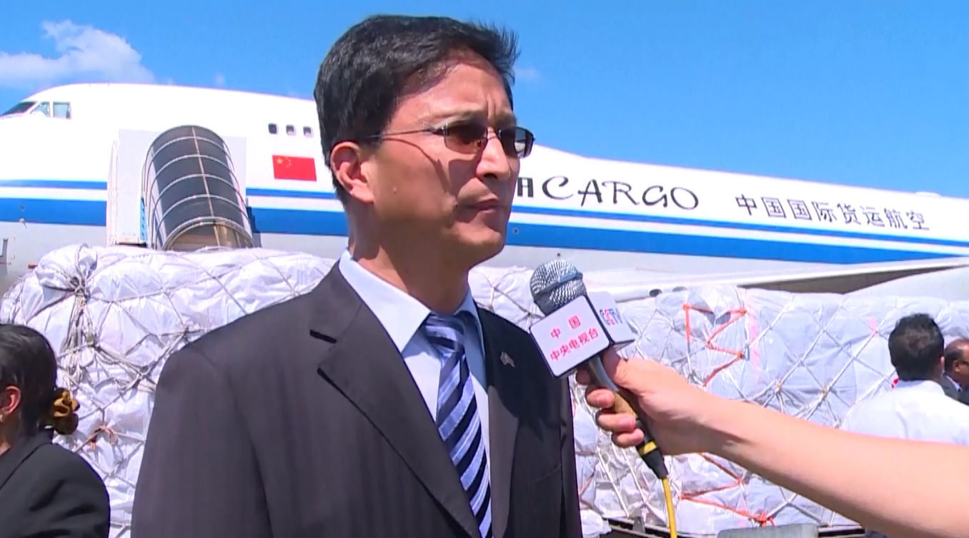 Bantuan Tiongkok Tiba di Sri Lanka