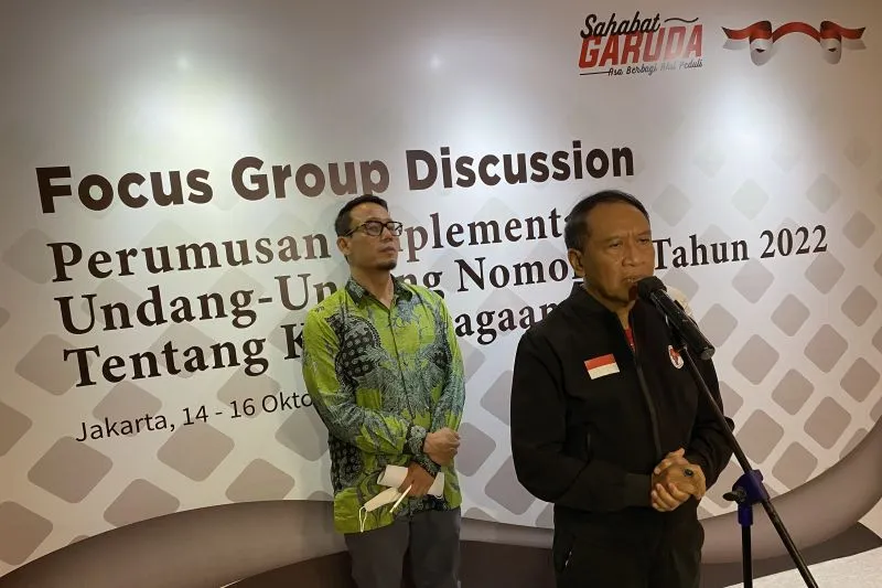 Dalam rangka membahas tim transformasi sepak bola Tanah Air