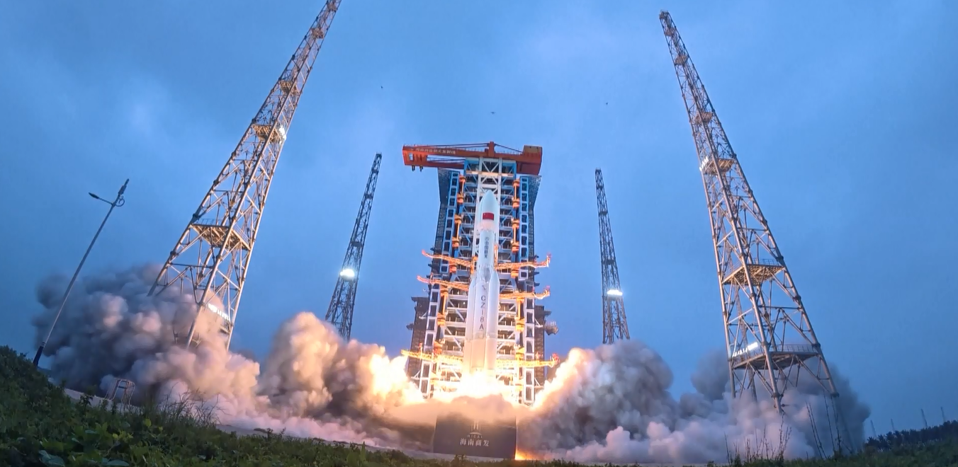 Lokasi Peluncuran Pesawat Ruang Angkasa Komersial Hainan Sukses Selesaikan Peluncuran ke-10