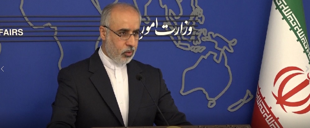 Dalam konferensi pers mingguan di Teheran