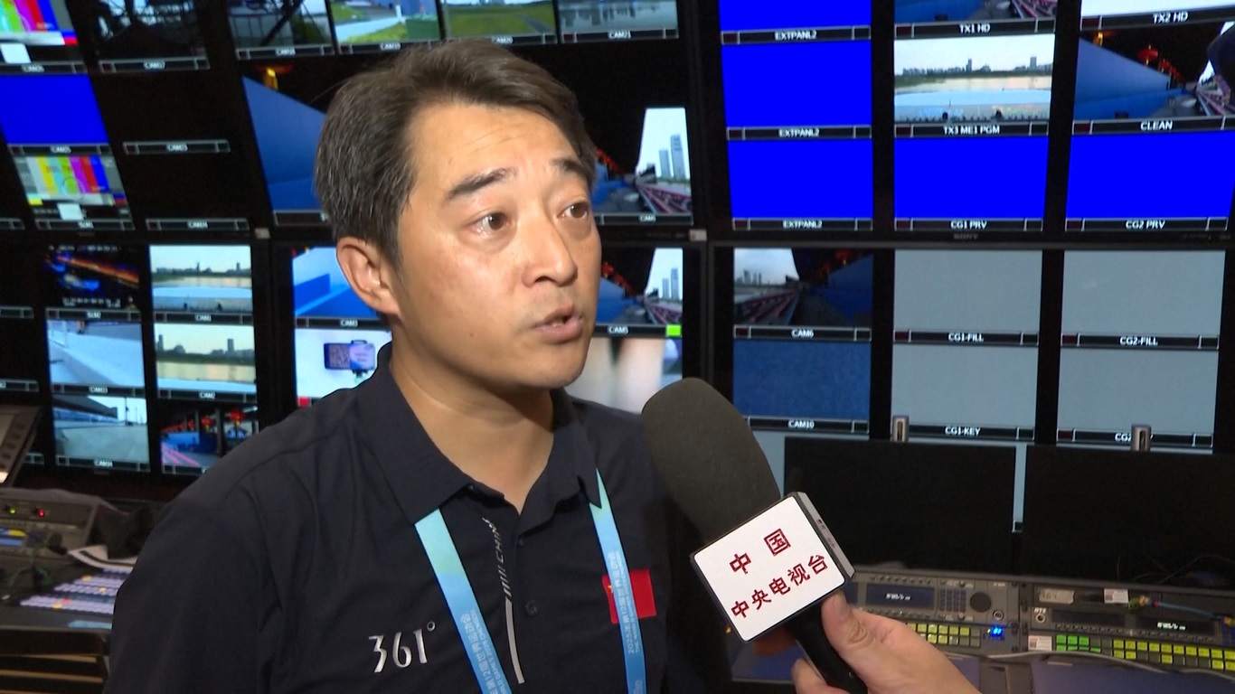 Tim Siaran CMG Siap untuk Pembukaan World Games di Chengdu