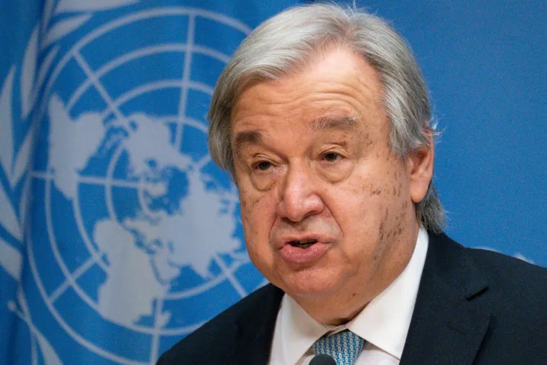 Sekretaris Jenderal Antonio Guterres memperingatkan bahwa pemerintah telah gagal mencapai target pengurangan emisi mereka