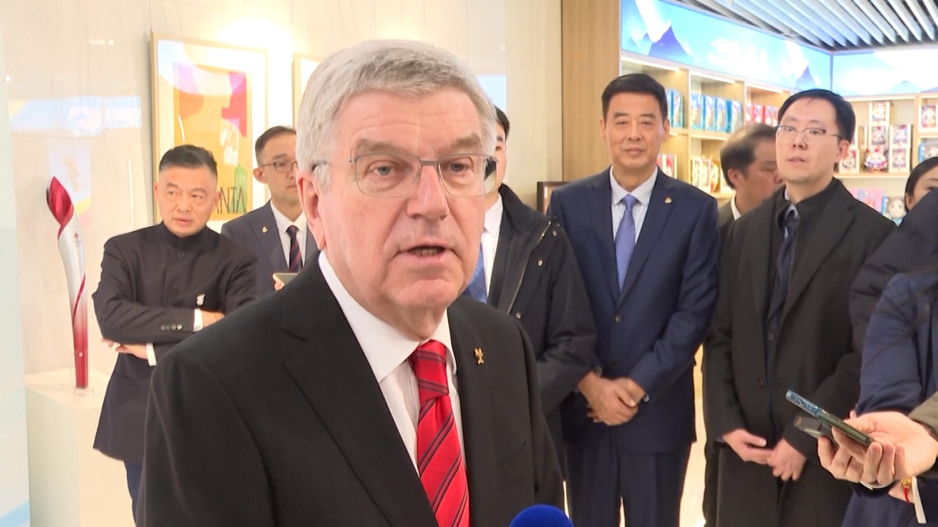 Ia memuji upaya Tiongkok dalam memamerkan warisan Olimpiade dan memuji Beijing karena menjadi satu-satunya kota yang pernah menjadi tuan rumah Olimpiade Musim Panas dan Musim Dingin