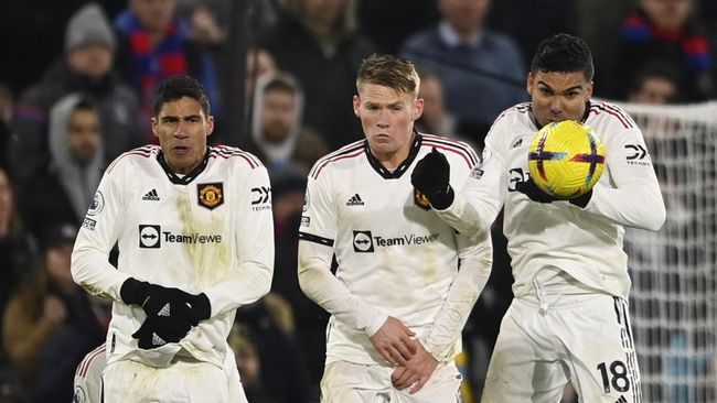 Manchester United tidak bisa meneruskan tren kemenangan setelah Piala Dunia 2022 ketika gagal meraih poin penuh melawan Crystal Palace