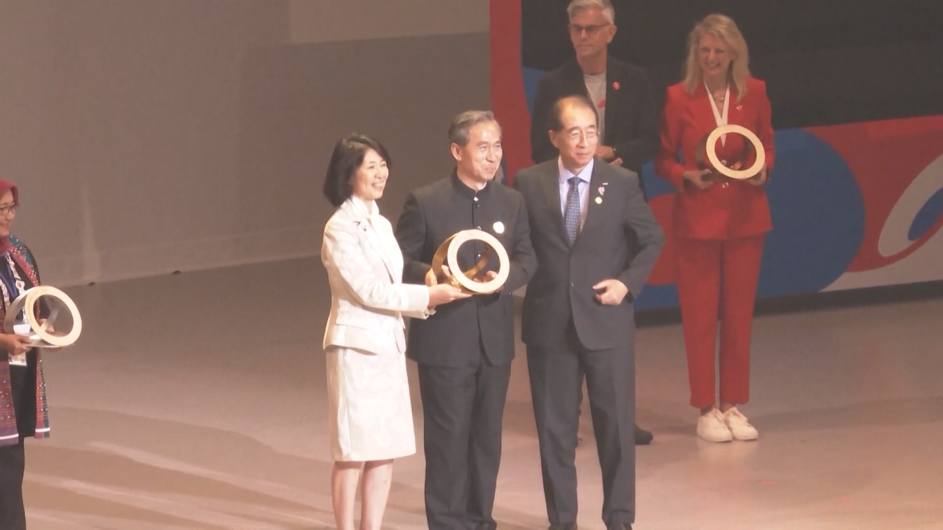 Paviliun Tiongkok Menangkan Penghargaan Emas untuk Desain Pameran Paviliun Besar di Osaka Expo