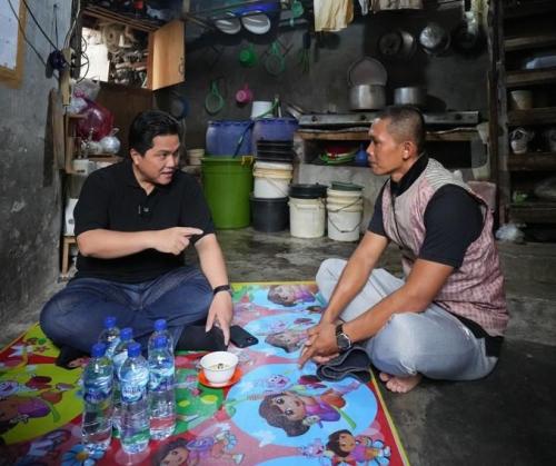 Erick Thohir menyampaikan pesan menyentuh bagi pencinta sepakbola Indonesia