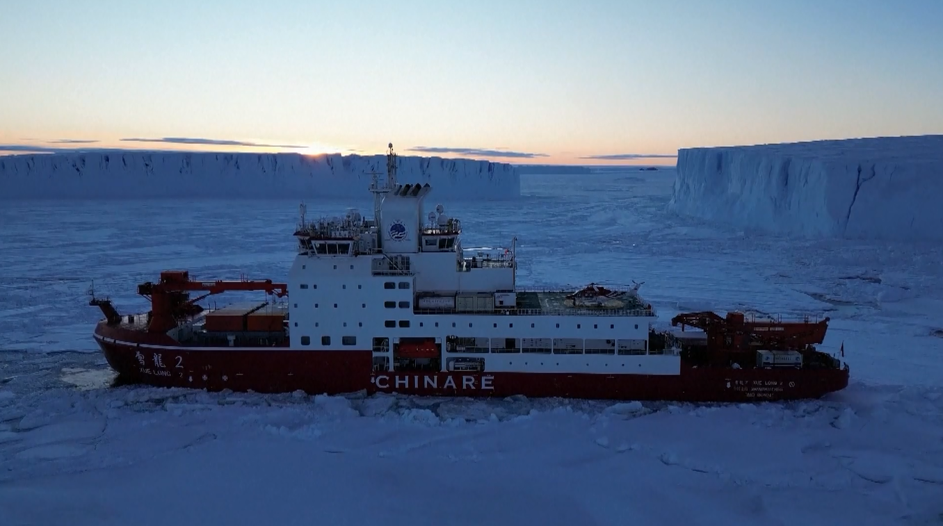 Ekspedisi Antartika ke-42 Tiongkok Resmi Diluncurkan di Dekat Stasiun Zhongshan