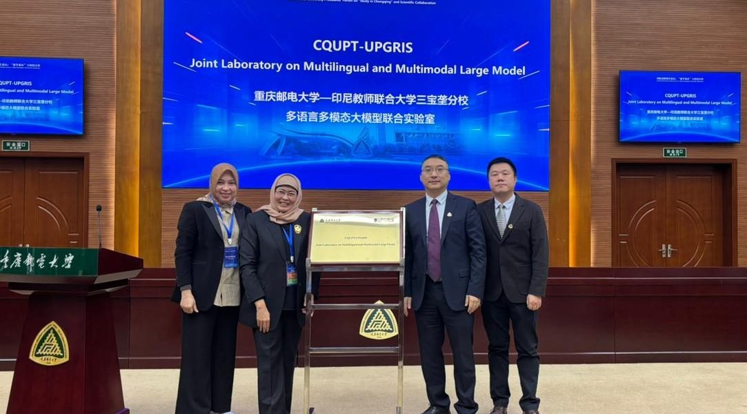 UPGRIS dan CQUPT Tiongkok Jalin Kolaborasi Internasional, Fokus pada Riset AI Multibahasa