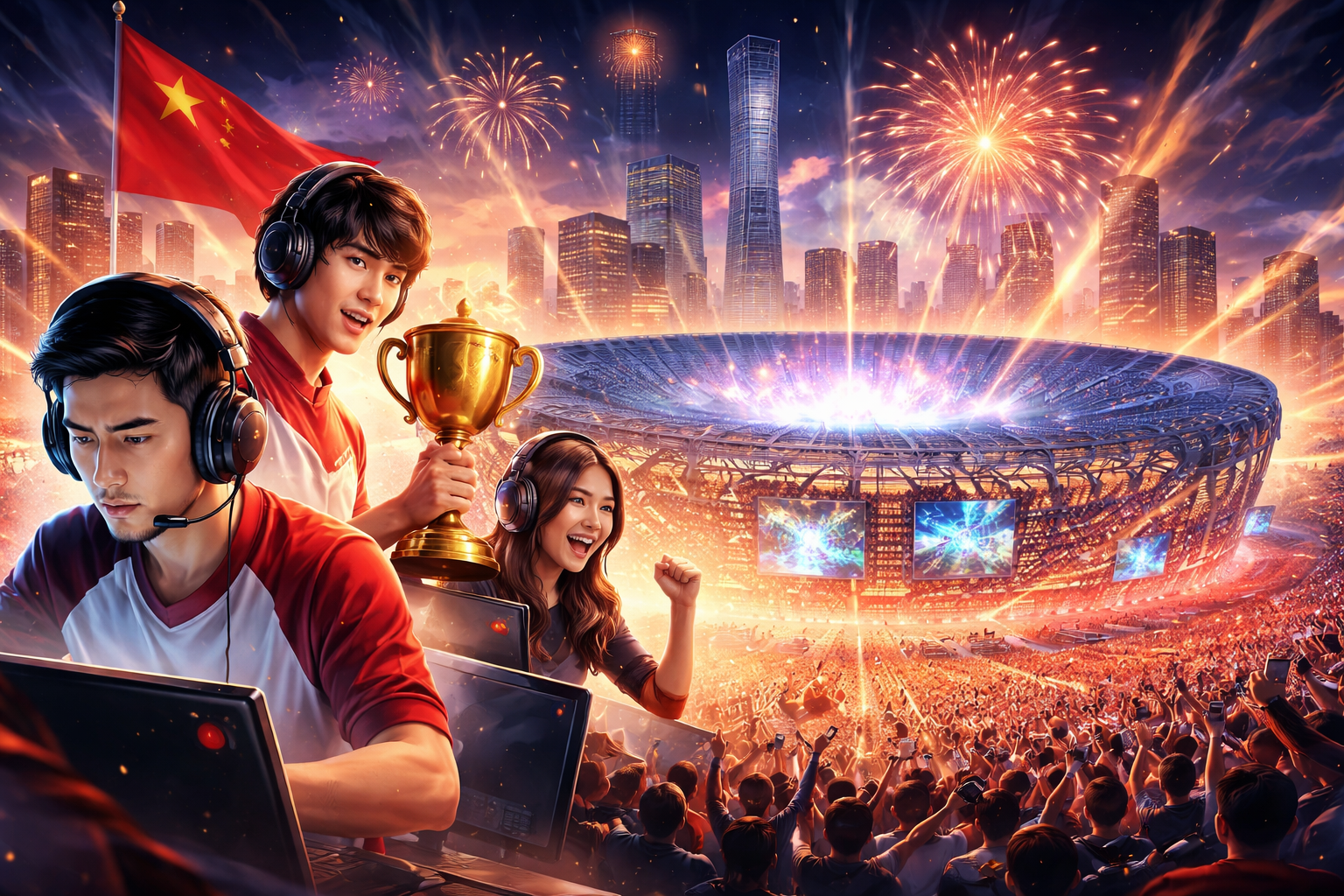 Opini : Esports Tiongkok Mengguncang Dunia, Dominasi Budaya Digital Amerika Serikat dan Barat Resmi Tergeser