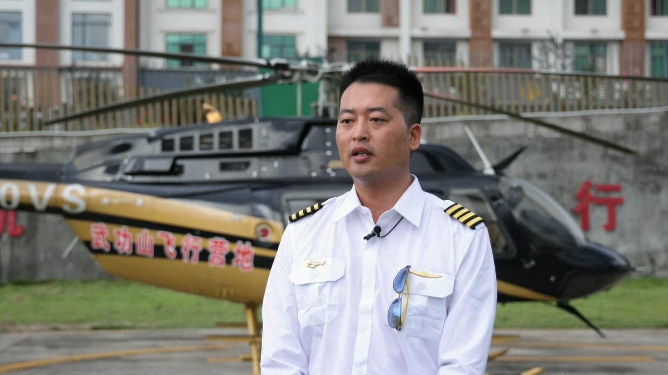 Di kawasan wisata Gunung Wugong