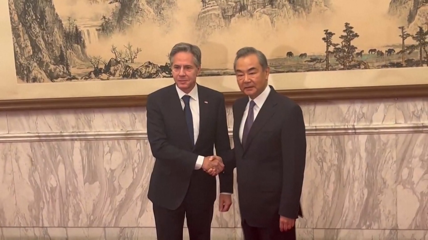 Blinken mendarat di Beijing pada Minggu (18/6) pagi untuk kunjungan dua hari guna membahas hubungan Tiongkok-AS dan isu-isu internasional serta regional utama yang menjadi perhatian bersama