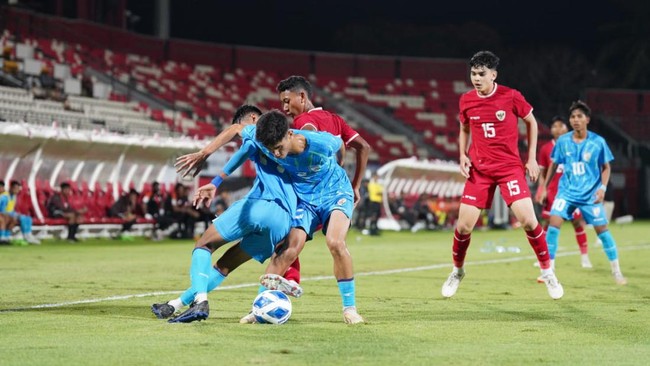 Pertandingan India vs Timnas Indonesia U-17 dalam laga uji coba akan disiarkan langsung
