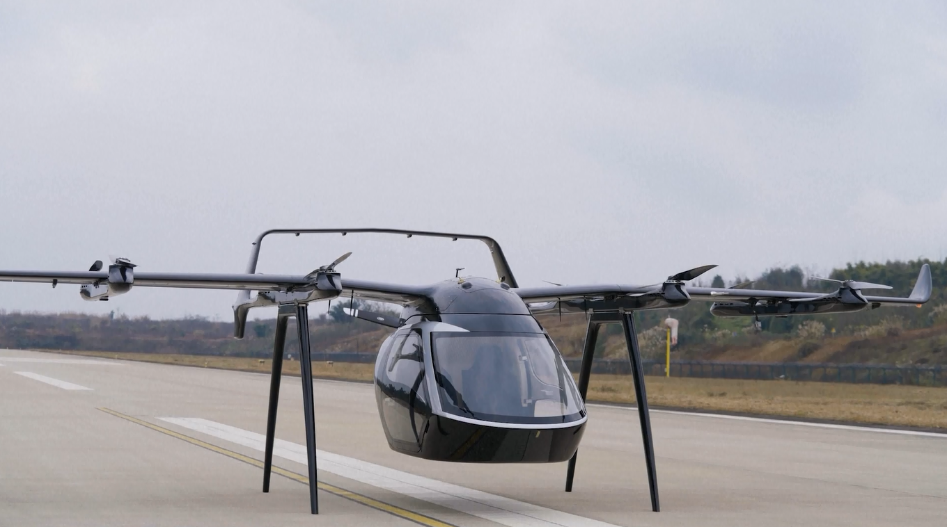 Pesawat eVTOL yang Dikembangkan oleh Industri Antariksa Tiongkok telah Menyelesaikan Penerbangan Pertamanya