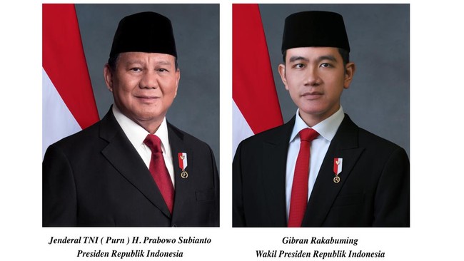 Prabowo Subianto-Gibran Rakabuming Raka resmi dilantik sebagai Presiden dan Wakil Presiden RI untuk periode 2024-2025
