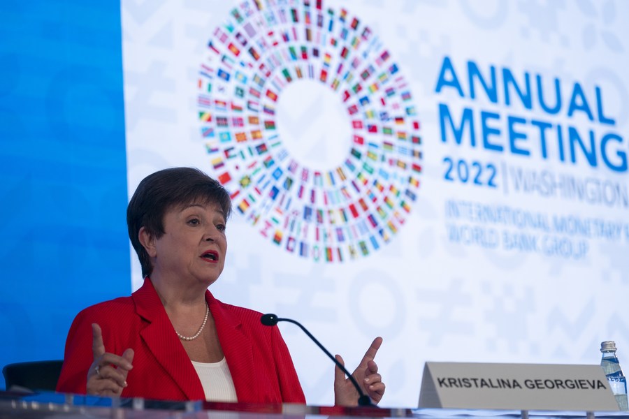 IMF memproyeksikan pertumbuhan global tetap berada di angka sekitar 3 persen selama lima tahun ke depan