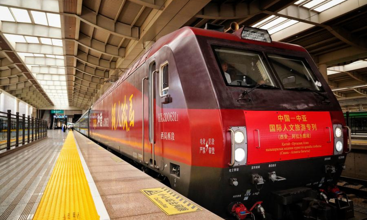 Layanan kereta khusus wisata ini merupakan salah satu hasil utama dari KTT Tiongkok-Asia Tengah pertama yang diadakan di Xi'an pada tahun 2023