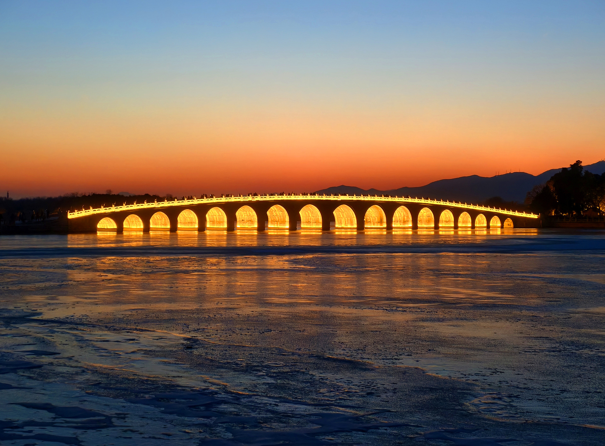 Sebuah Simfoni Emas Summer Palace: Irama Kebijakan Struktural Jembatan Tujuh Belas Lengkung