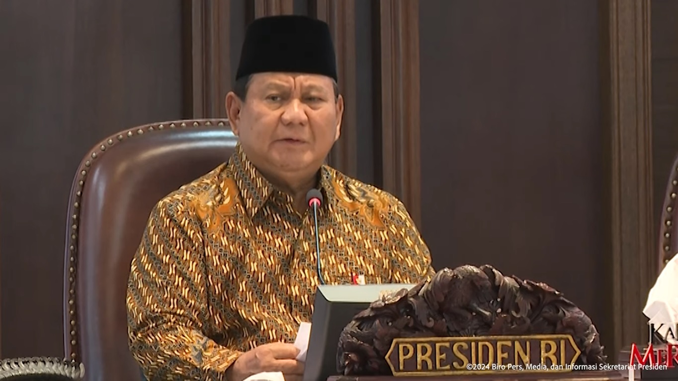 Saya minta Menteri Keuangan