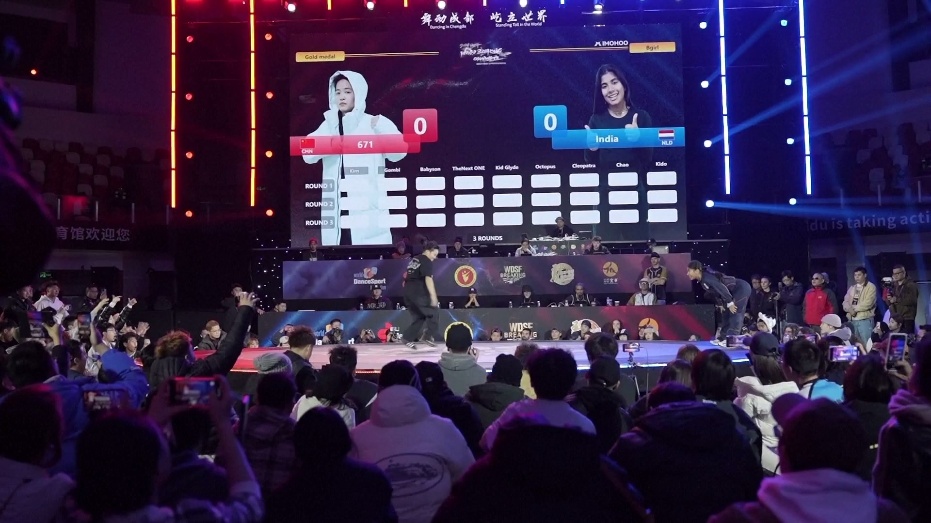 Kejuaraan Breaking Dance World Federation (WDSF) 2024 berakhir di Kota Chengdu