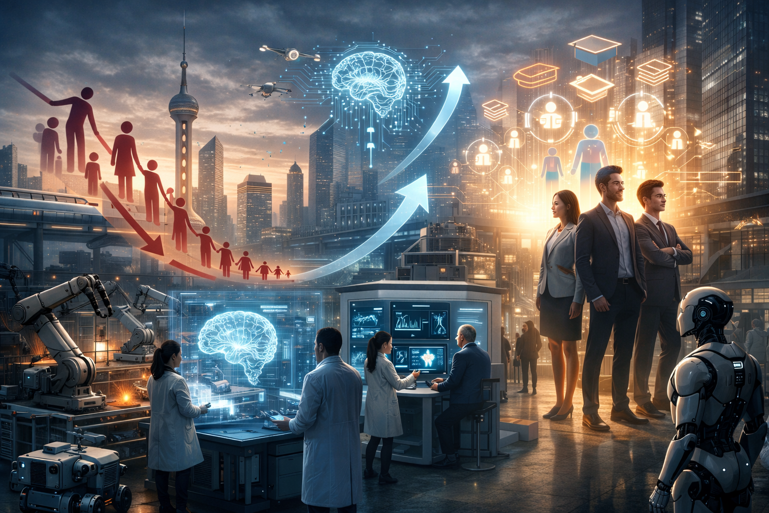 Opini : Saat Jepang dan Korea Terjebak Krisis Demografi Ekstrim, Tiongkok Sudah Siapkan Strategi Paling Inovatif di Dunia Menghadapi Depopulasi