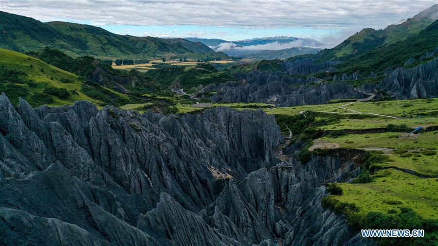 Lanskap hutan batu yang menakjubkan terbentuk setelah ribuan tahun pergerakan geografis dan pelapukan Taman ini dianugerahi “Objek Wisata Tingkat 4A Nasional”